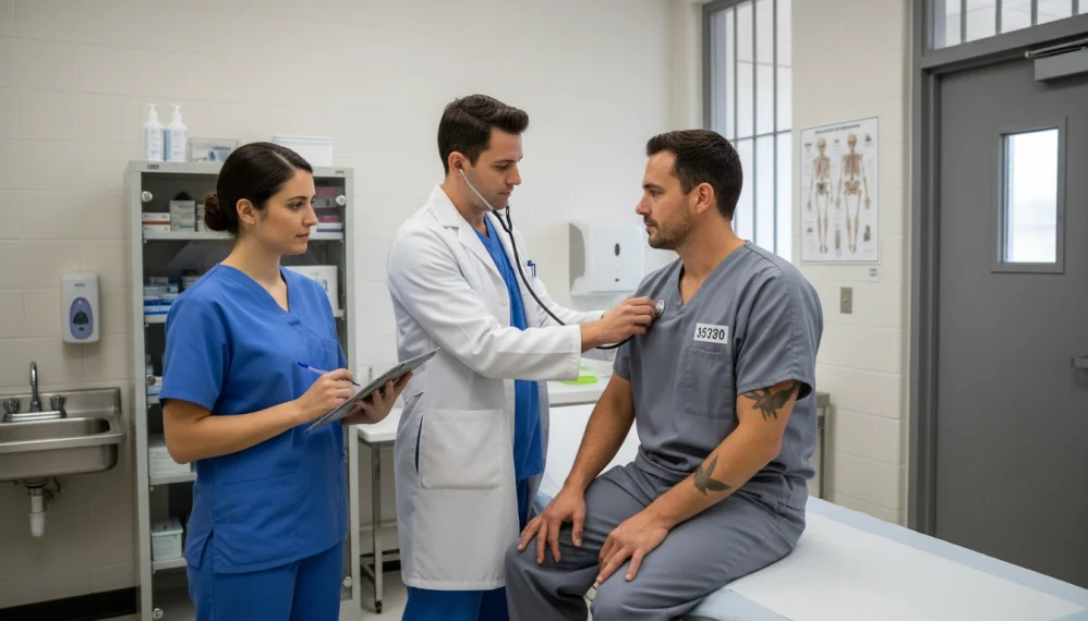 Asigurarea asistentei medicale persoanelor inchise