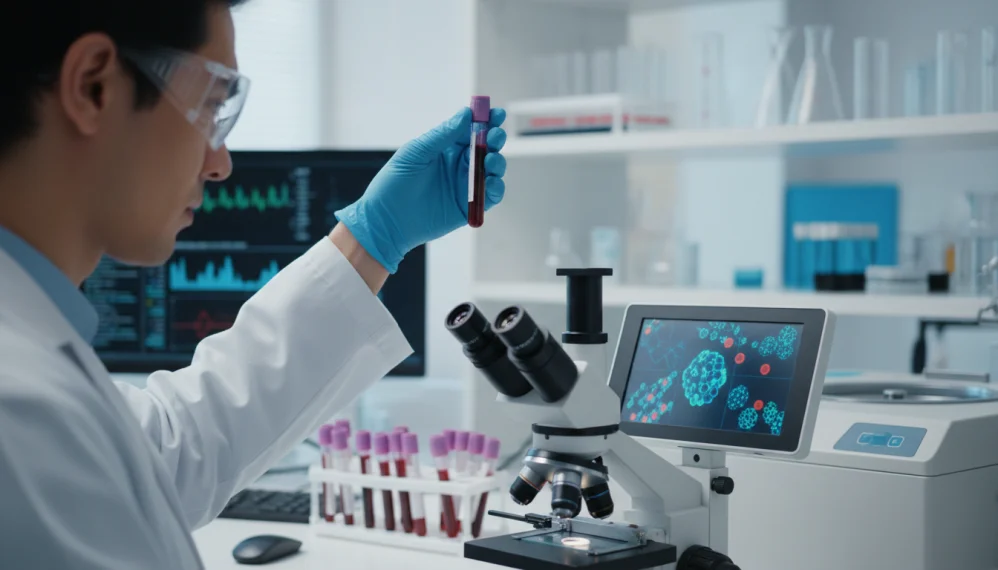 Cancerul la gat legat de HPV ar putea fi anticipat prin analize de sange