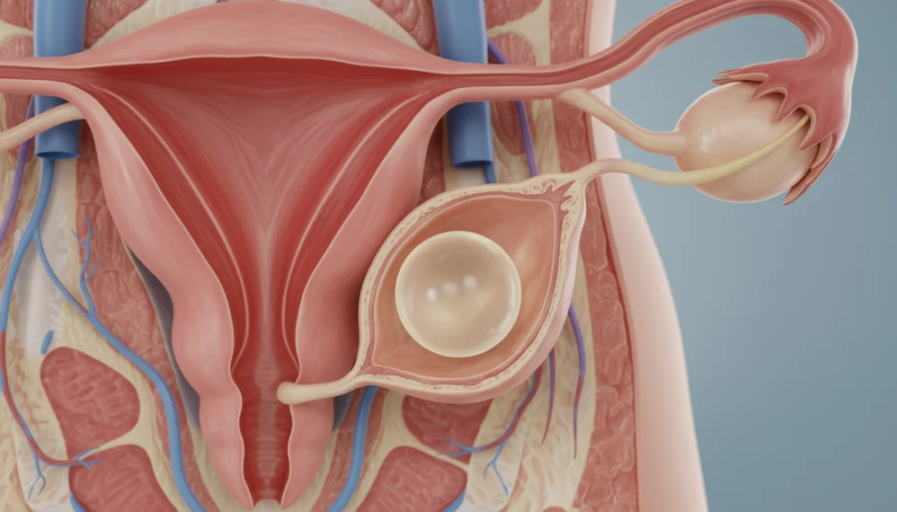 Chist ovarian functional