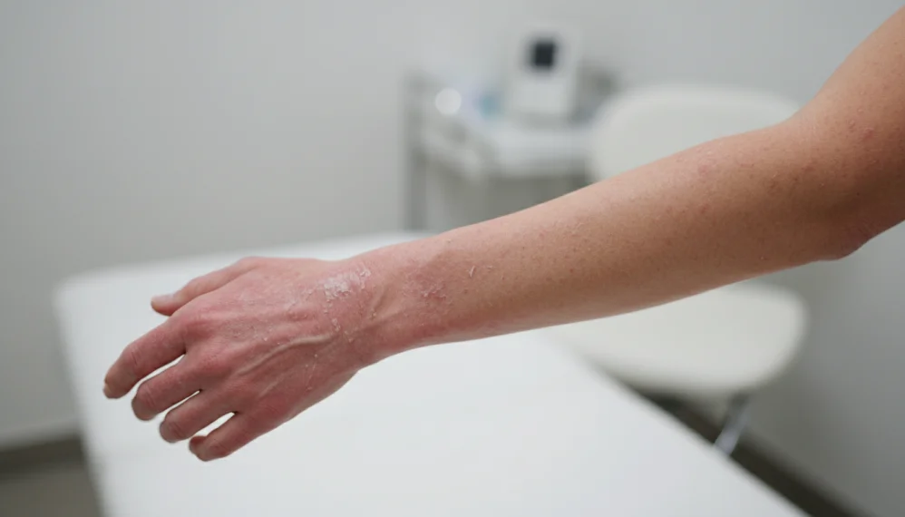 Circa 400.000 de romani sufera de psoriazis, o afectiune cronica recurenta a pielii
