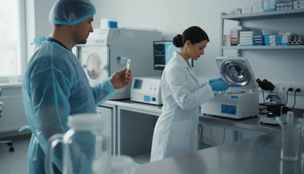 Colectarea spermei si pregatirea pentru reproducerea asistata