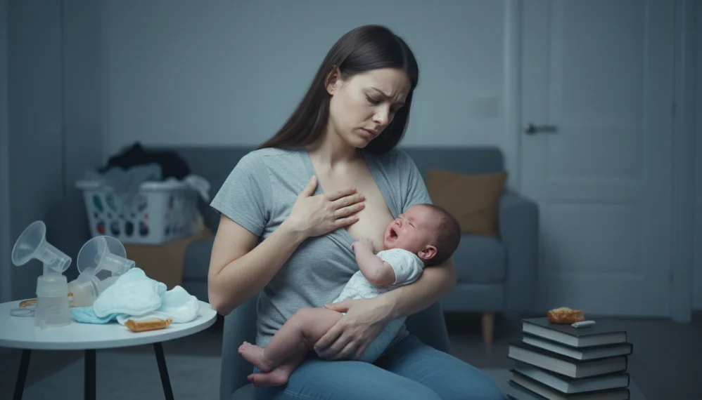 Dezavantajele alaptarii bebelusului