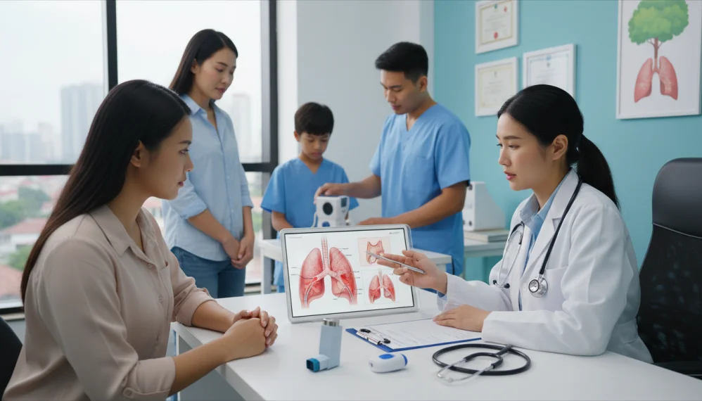 Diagnosticarea astmului si tratamentul acestuia