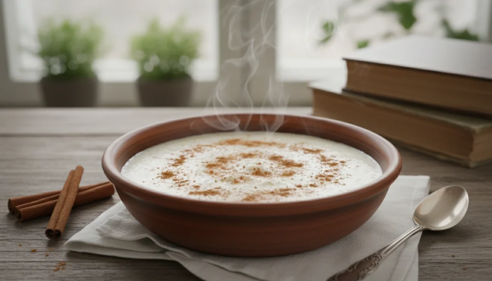 Gris cu lapte si scortisoara