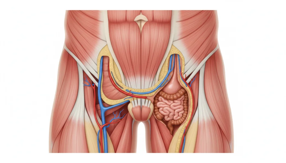 Hernia inghinala – semne, factori de risc, preventie