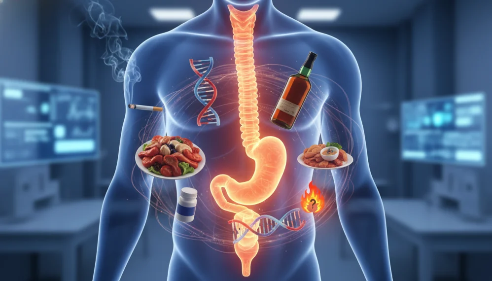 Importanta cunoasterii factorilor de risc in cancerul esofagian