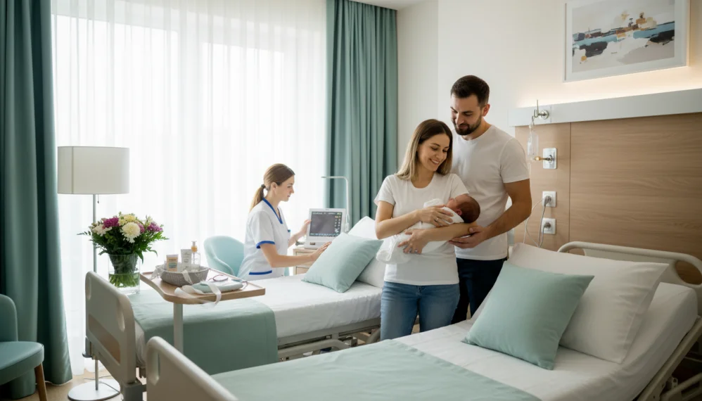 O nastere la prima maternitate privata din Romania costa intre 1.880 si 2.930 de euro
