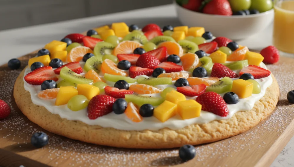 Pizza cu fructe
