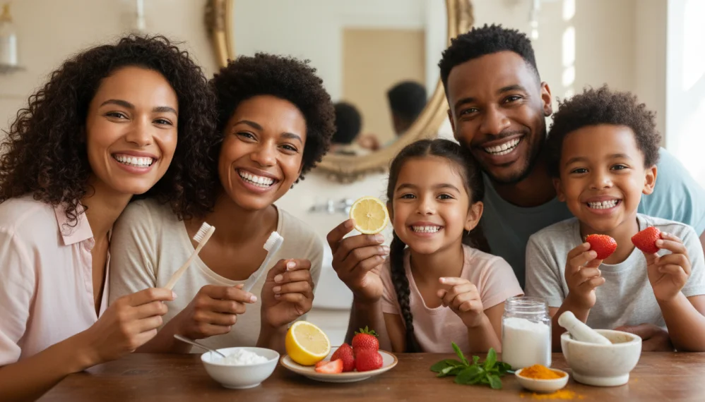 Remedii la domiciliu pentru albirea dintilor 