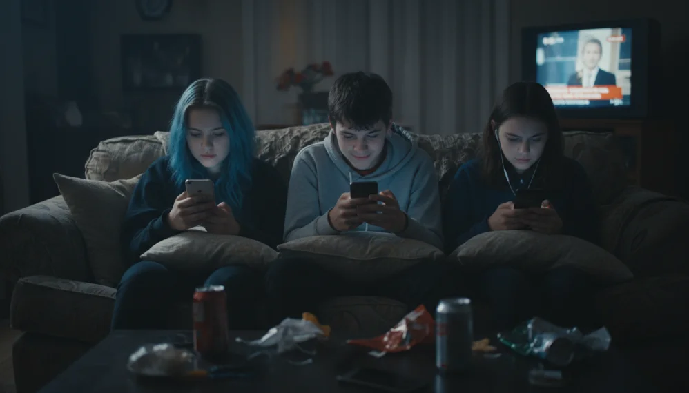 Sms-urile si site-urile de socializare predispun adolescentii la probleme de sanatate 