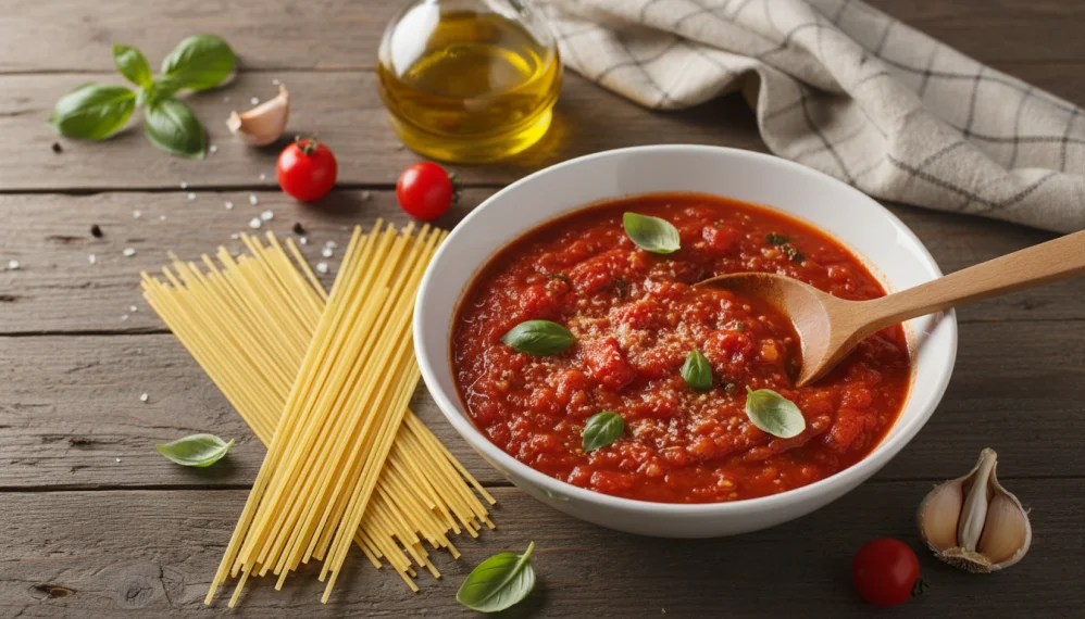 Sos de rosii pentru spaghete