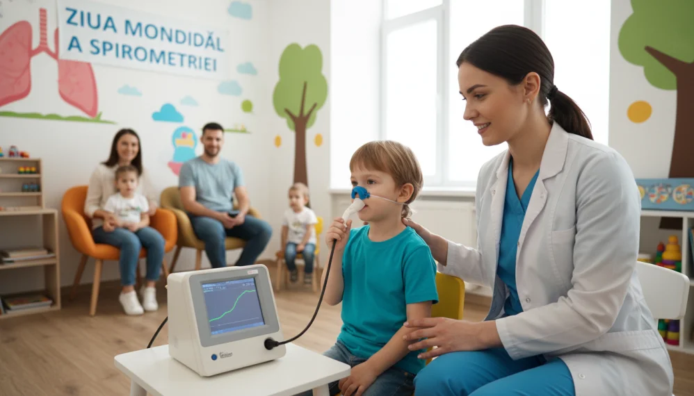Spirometrii gratuite in clinicile Medicover de Ziua Mondiala a Spirometriei