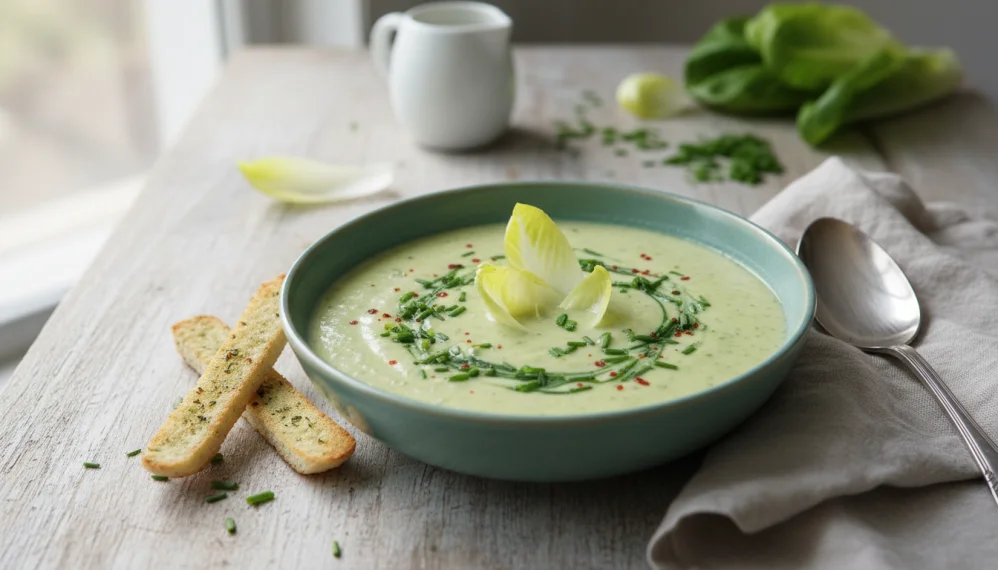 Supa rece de salata verde