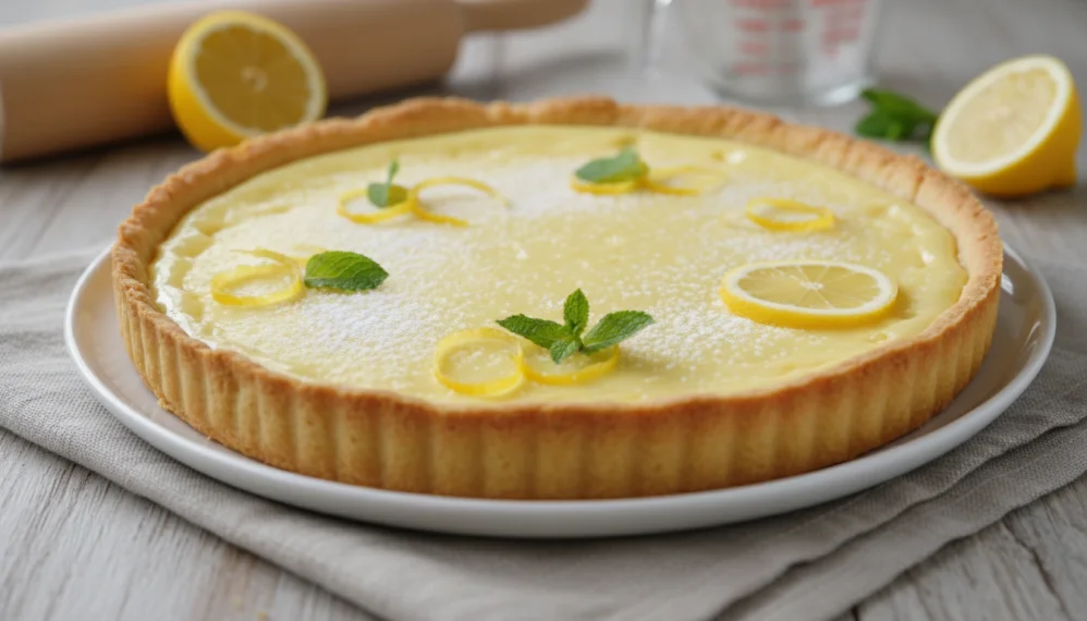 Tarta dietetica cu lamaie