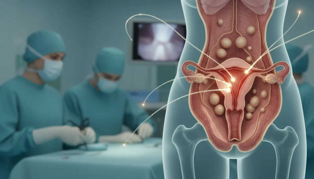 Tratament miniinvaziv al fibromului uterin