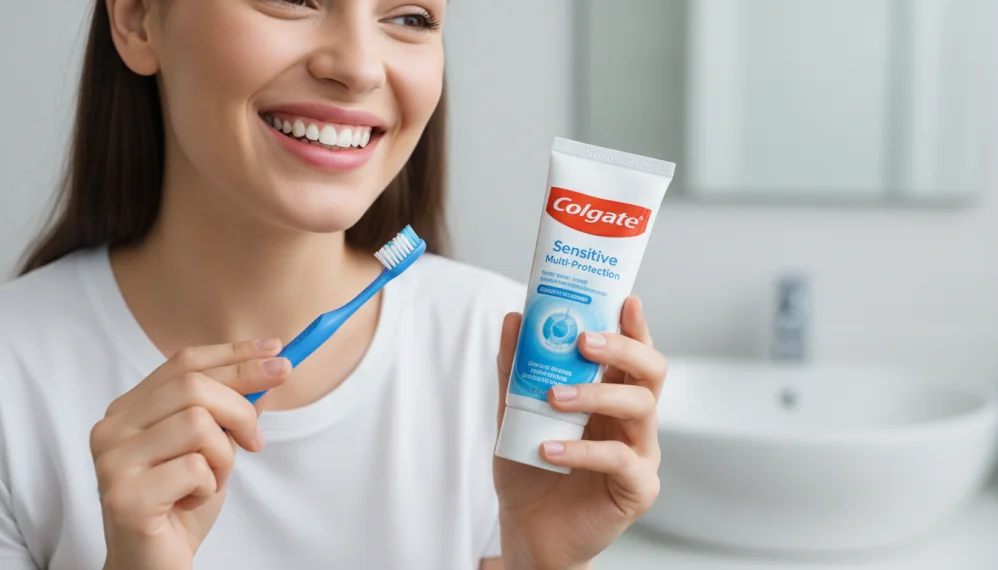 Un zambet sanatos alaturi de Colgate Sensitive Multi Protection